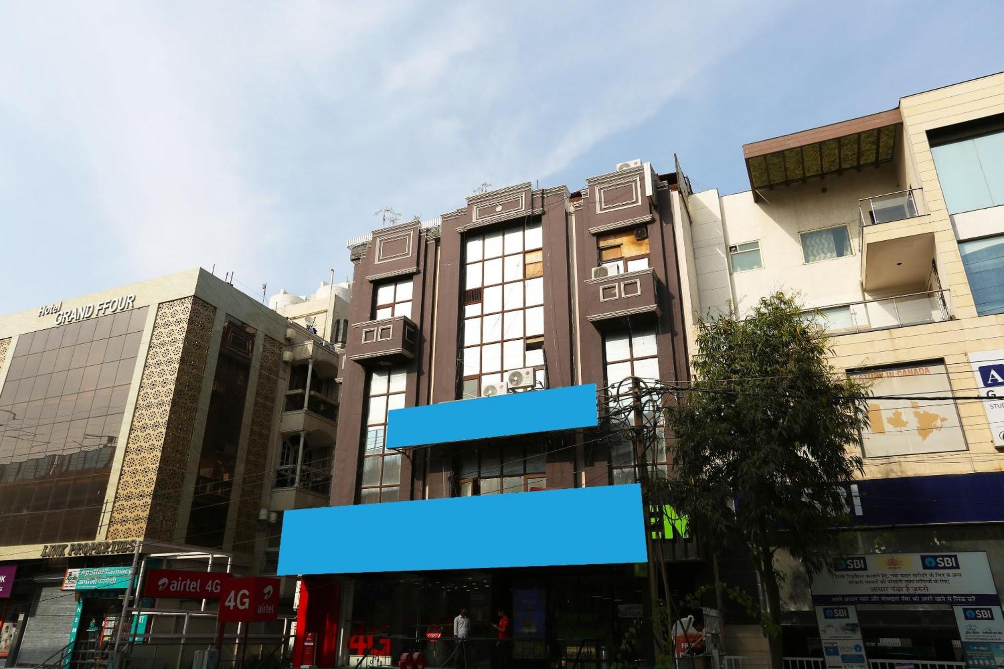 Oyo Flagship Hotel F Five Нью-Дели Экстерьер фото
