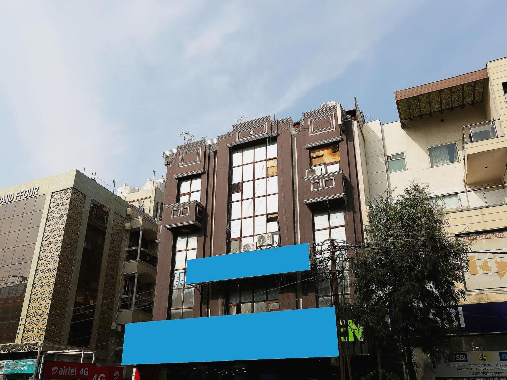 Oyo Flagship Hotel F Five Нью-Дели Экстерьер фото