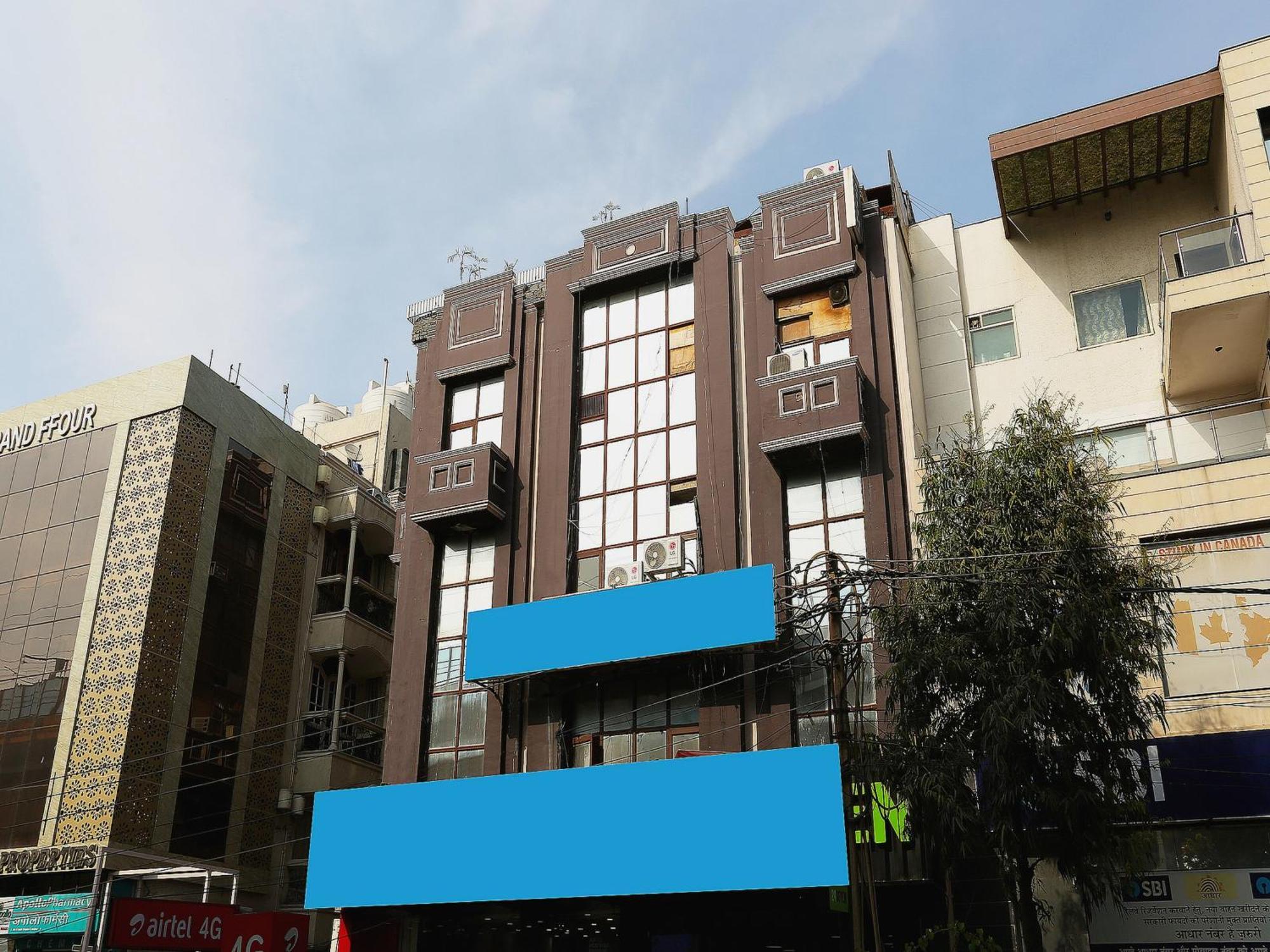 Oyo Flagship Hotel F Five Нью-Дели Экстерьер фото